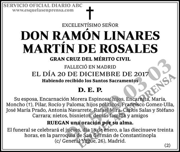 Ramón Linares Martín de Rosales